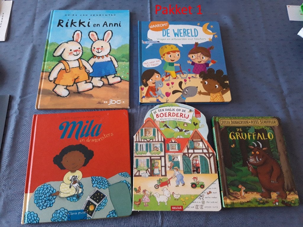 Boekenpakket voor kleuters, Jongen of Meisje, Voorleesboek, Diverse Auteurs, Ophalen
