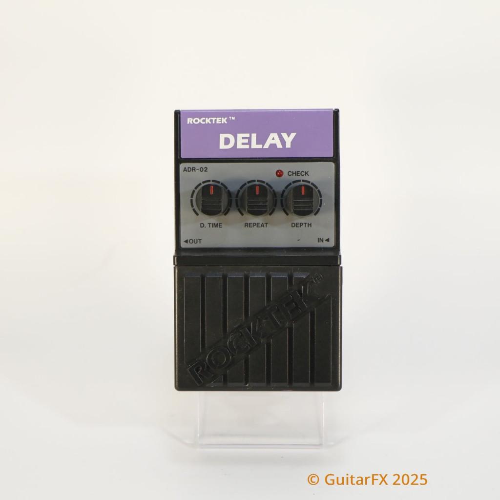 Rocktek ADR-02 Delay (s/n 1044178, MN3208 Chipset, Vintage,, Musique & Instruments, Effets, Utilisé, Enlèvement ou Envoi