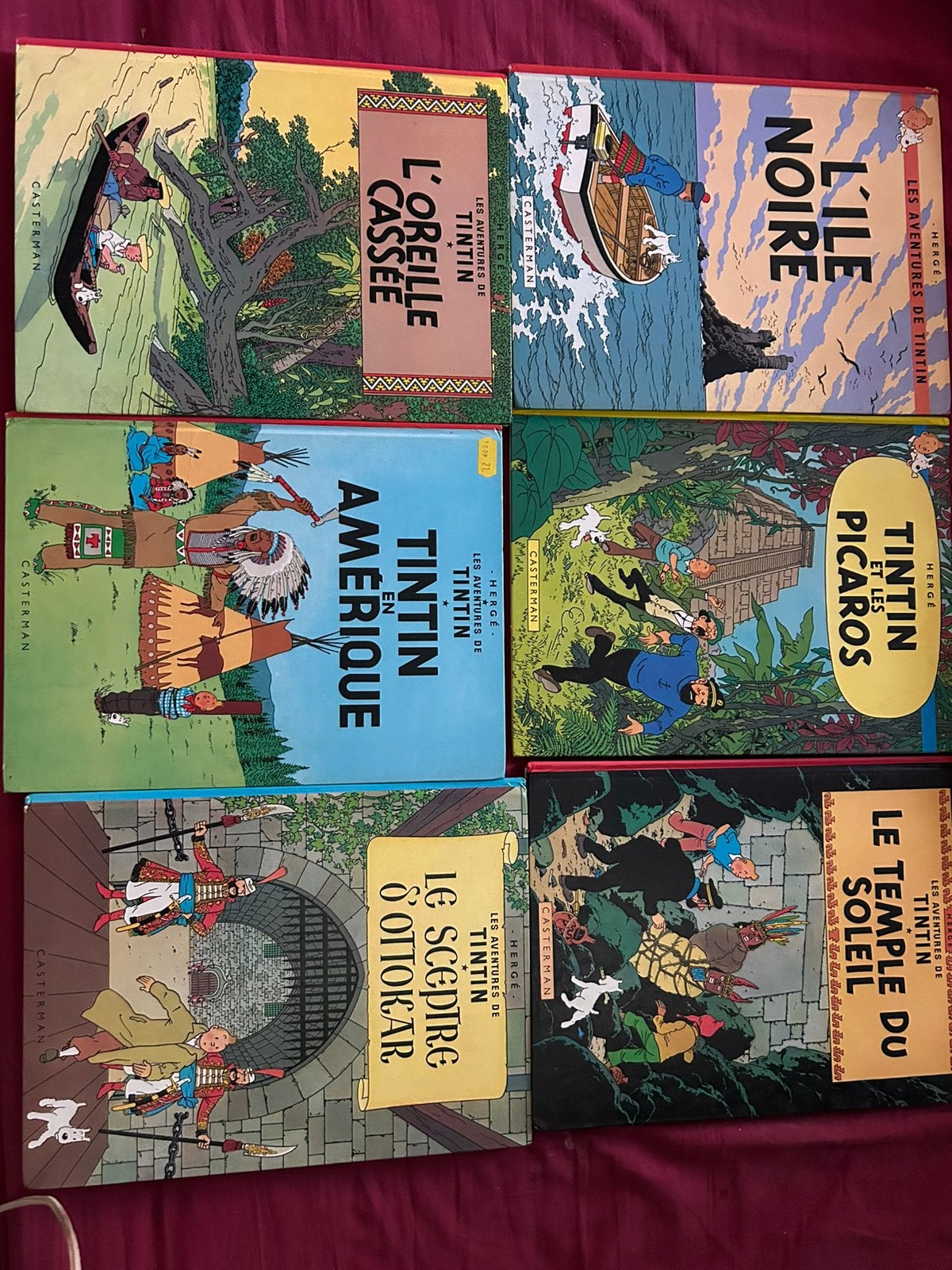 Bd tintin édition casterman, Livres, Enlèvement, Comme neuf