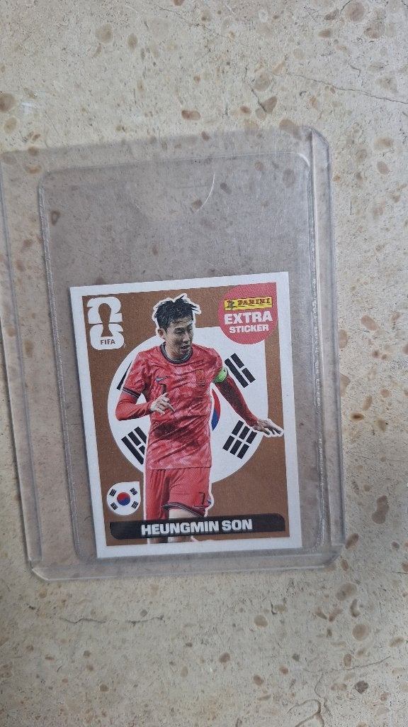 Panini-sticker Son extra sticker brons, Ophalen of Verzenden, Zo goed als nieuw, Sticker
