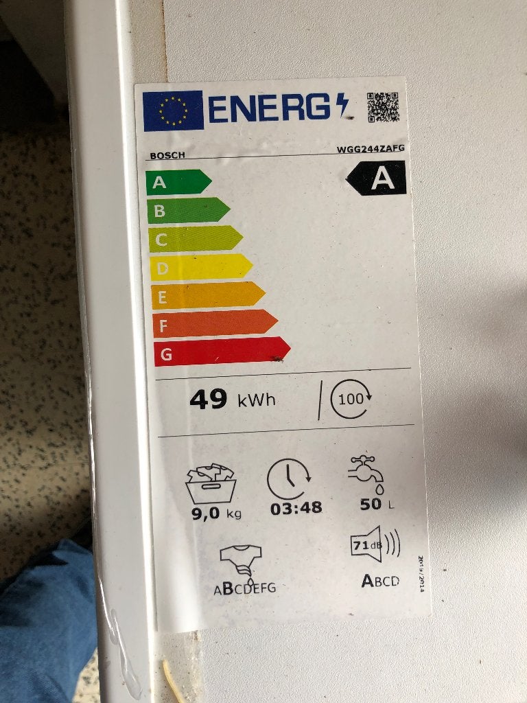 Machine a laver, Electroménager, Lave-linge, 8 à 10 kg, Enlèvement, Neuf
