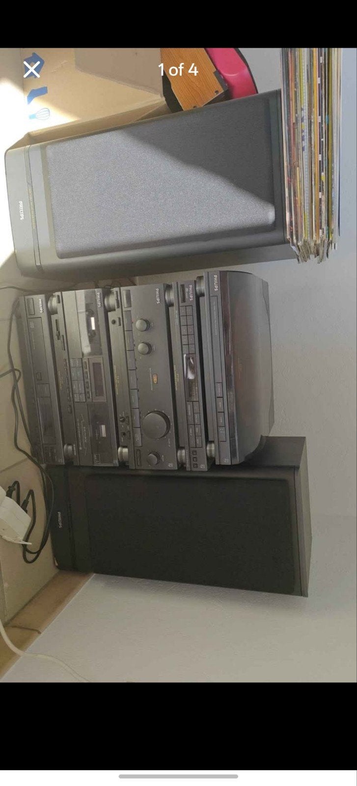 Installation musicale Phillips, Philips, Reconditionné, Deck cassettes ou Lecteur-enregistreur de cassettes, Enlèvement