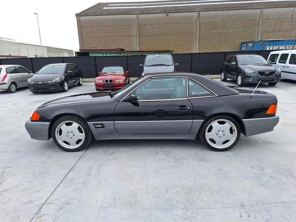 Mercedes SL600 V12 | 1993 | Automaat, Autos, Cuir, Achat, Entreprise, Intérieur cuir