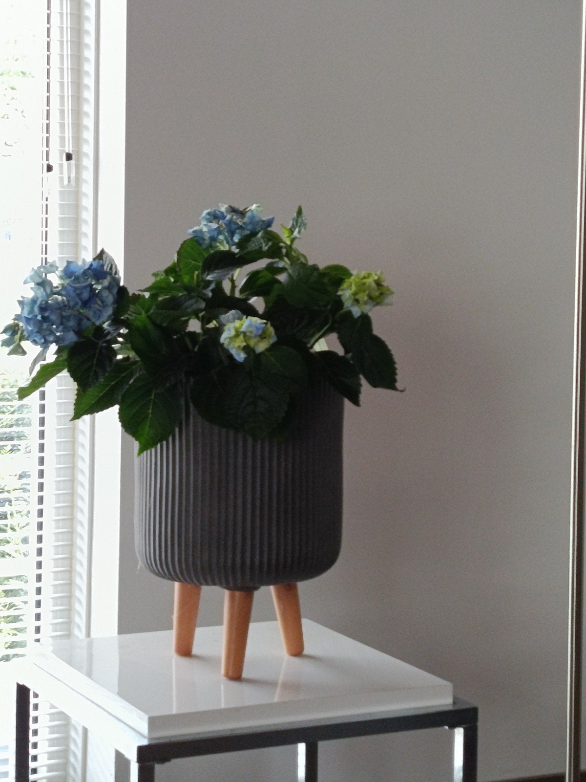 Bloempotten met pootjes, Ophalen