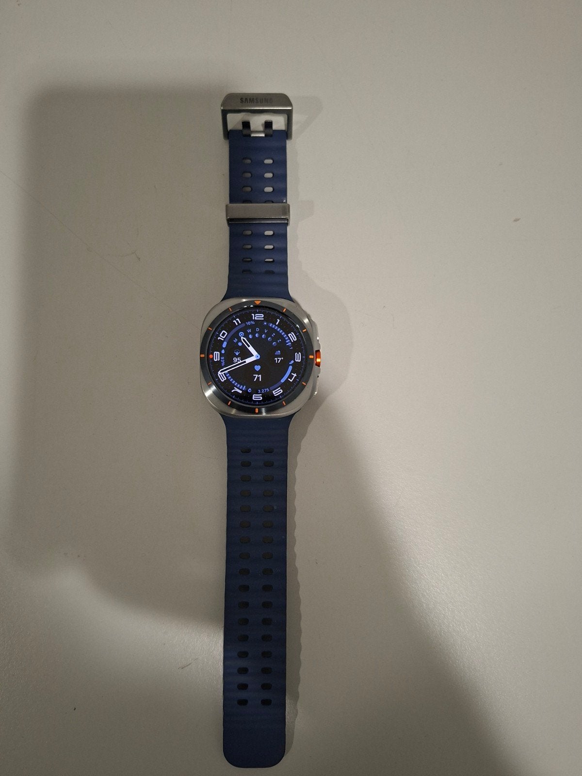 samsung Ultra watch 2025, Bijoux, Sacs & Beauté, Montres connectées, Samsung galaxy watch ultra, Comme neuf, Enlèvement, Bleu