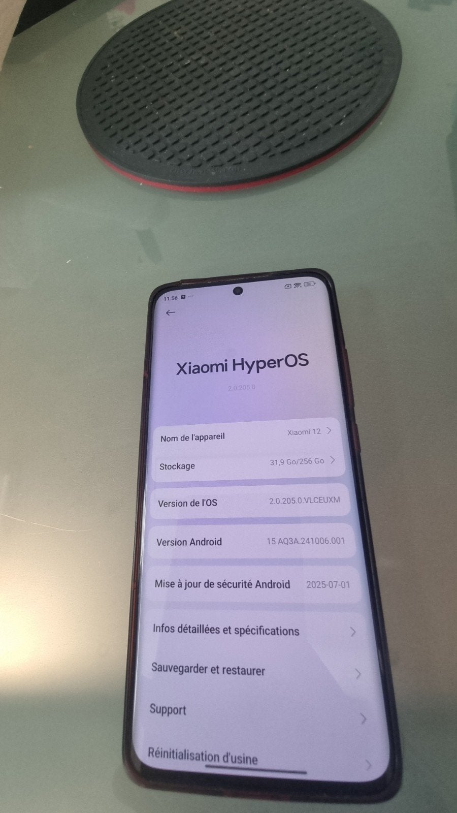 Xiaomi HyperOS 256GB 88% de batterie, Enlèvement, Comme neuf