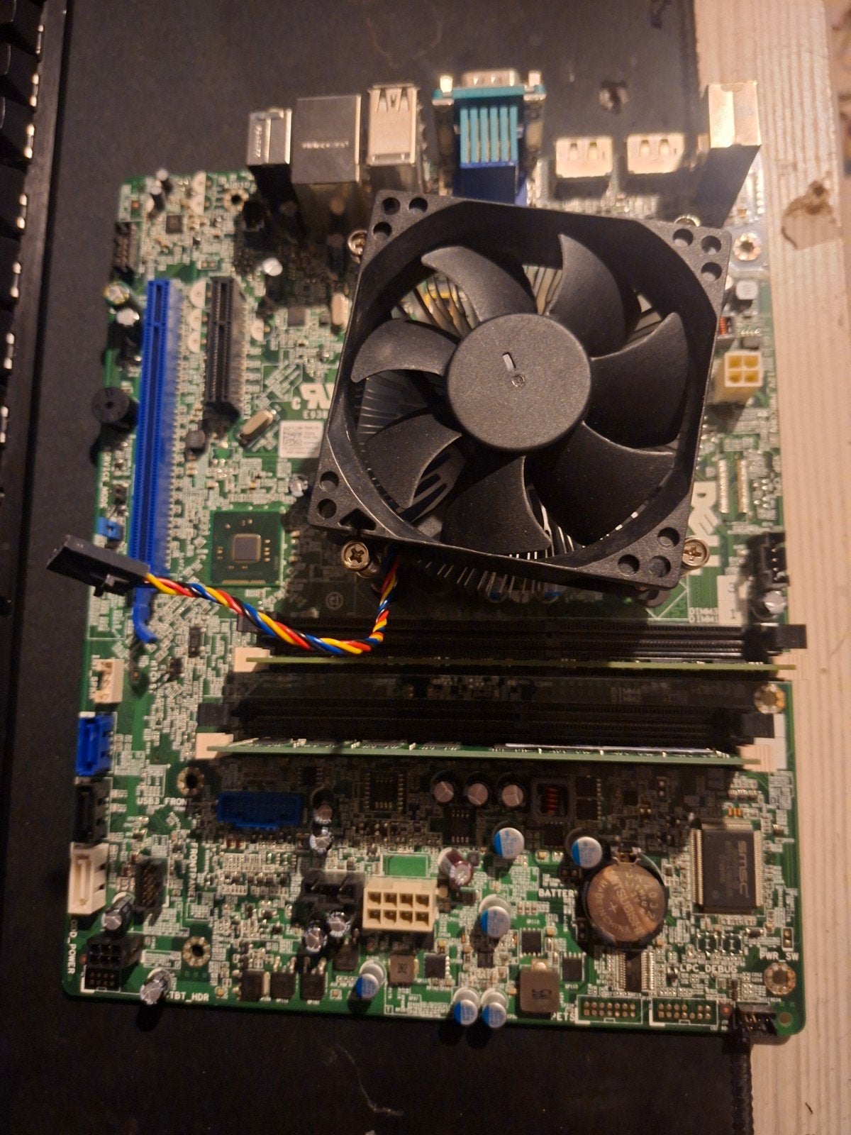 dell optiplex moederbord combo, Computers en Software, Moederborden, Ophalen, Gebruikt, DDR3, Micro-ATX