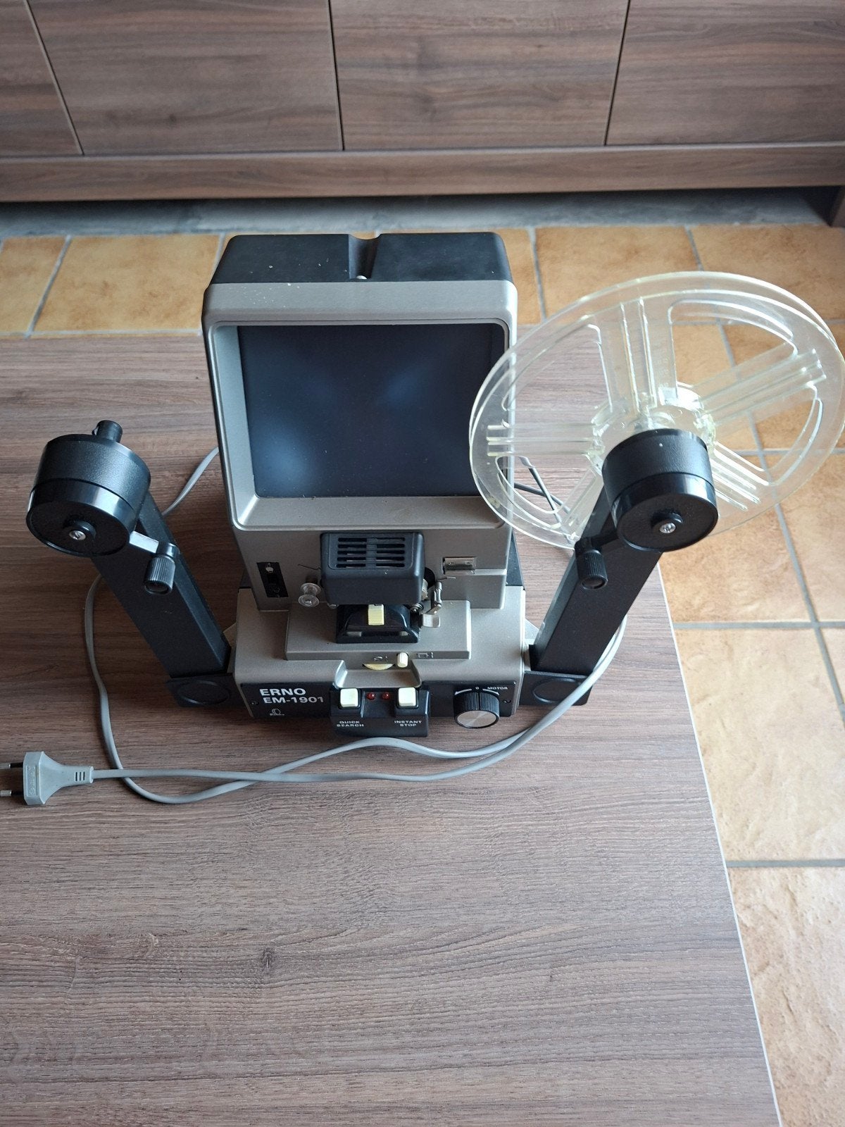 8mm film viewer, Ophalen