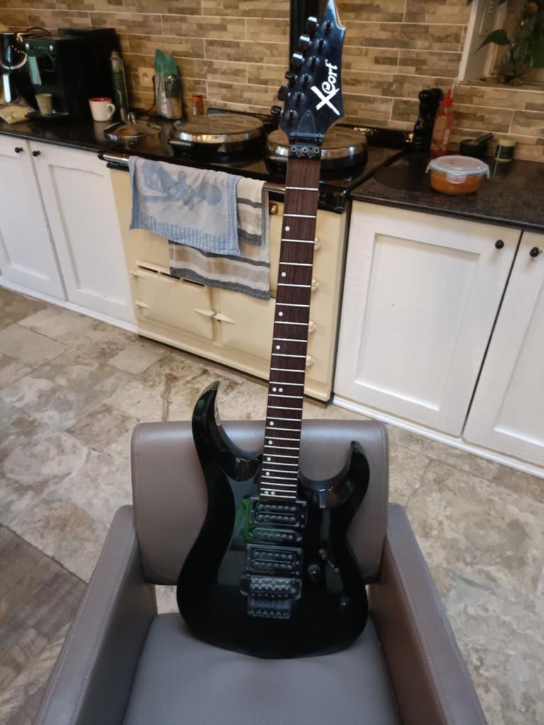 Guitare électrique X cort x6, Musique & Instruments, Enlèvement