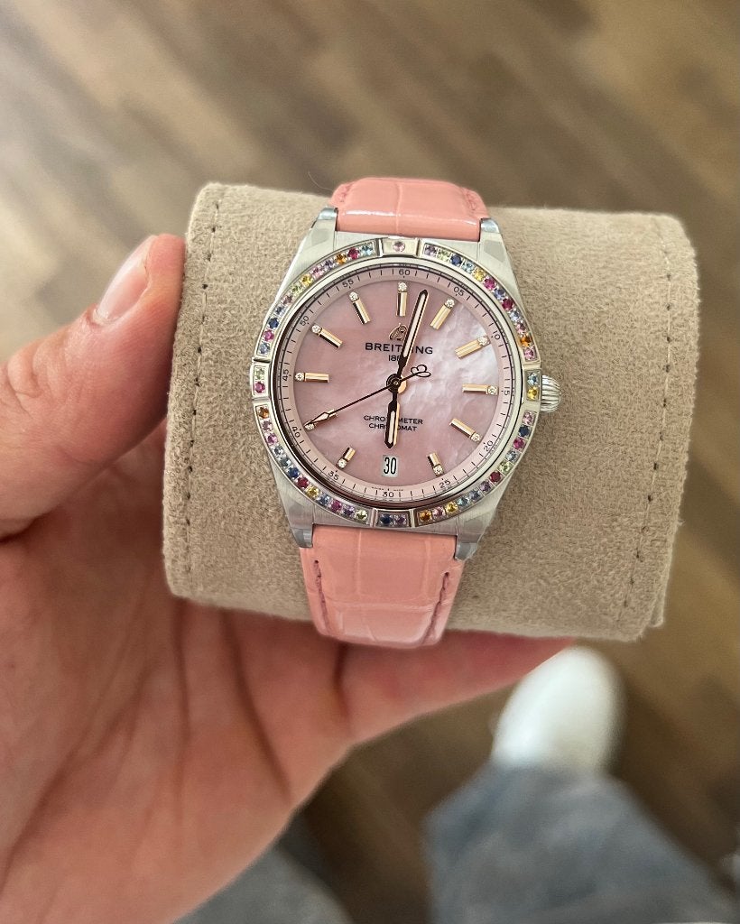 Breitling CHRONOMAT 36 "South Sea" NIEUW - LIMITED EDITION, Breitling, Cuir, Or, Enlèvement