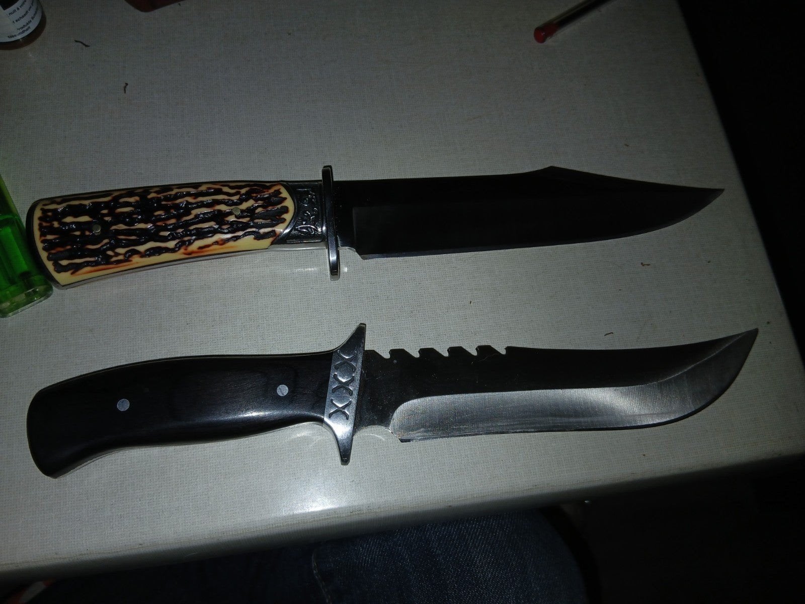2 poignard forge mains de chasse, Enlèvement, Neuf