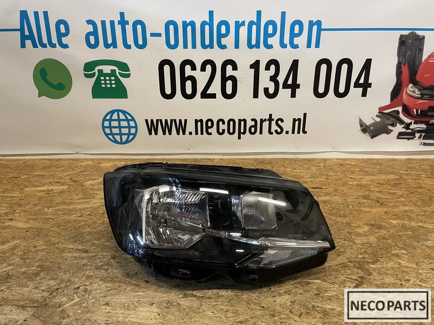 VW TRANSPORTER T6 HALOGEEN H7 KOPLAMP RECHTS 7E1941016AC, Gebruikt, -, Volkswagen, -