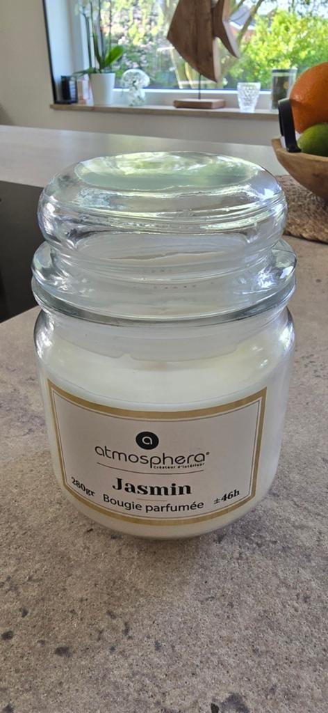 Bougie au Jasmin. Neuve, Enlèvement