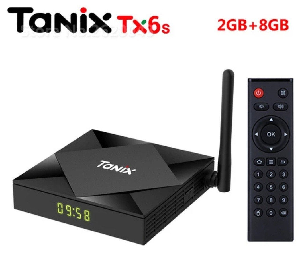 IPTV TANIX TX6S Android tv Box, Ophalen of Verzenden, Nieuw