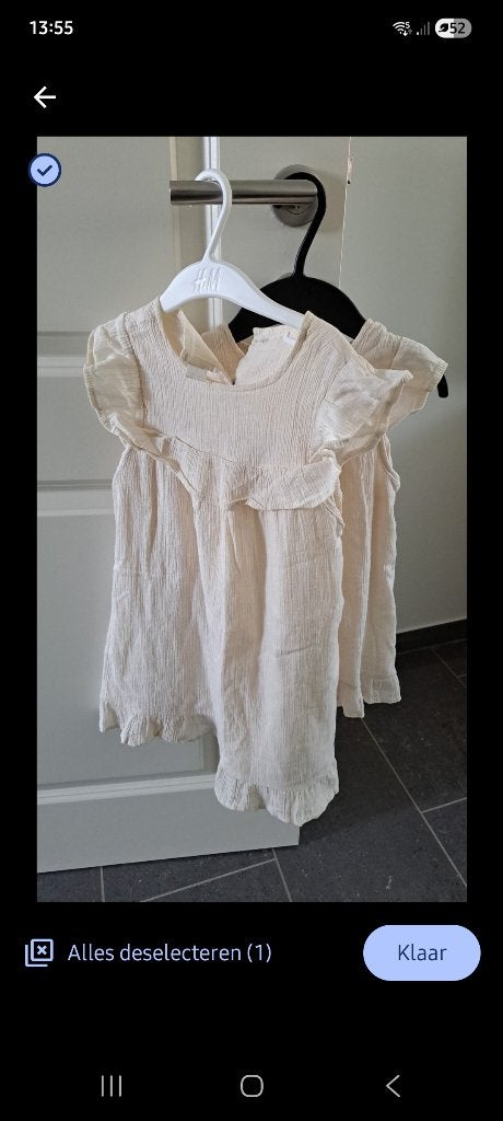 2 jurkjes 92 en 98/104, Kinderen en Baby's, Kinderkleding | Maat 92, Ophalen, Zeeman, Meisje, Zo goed als nieuw