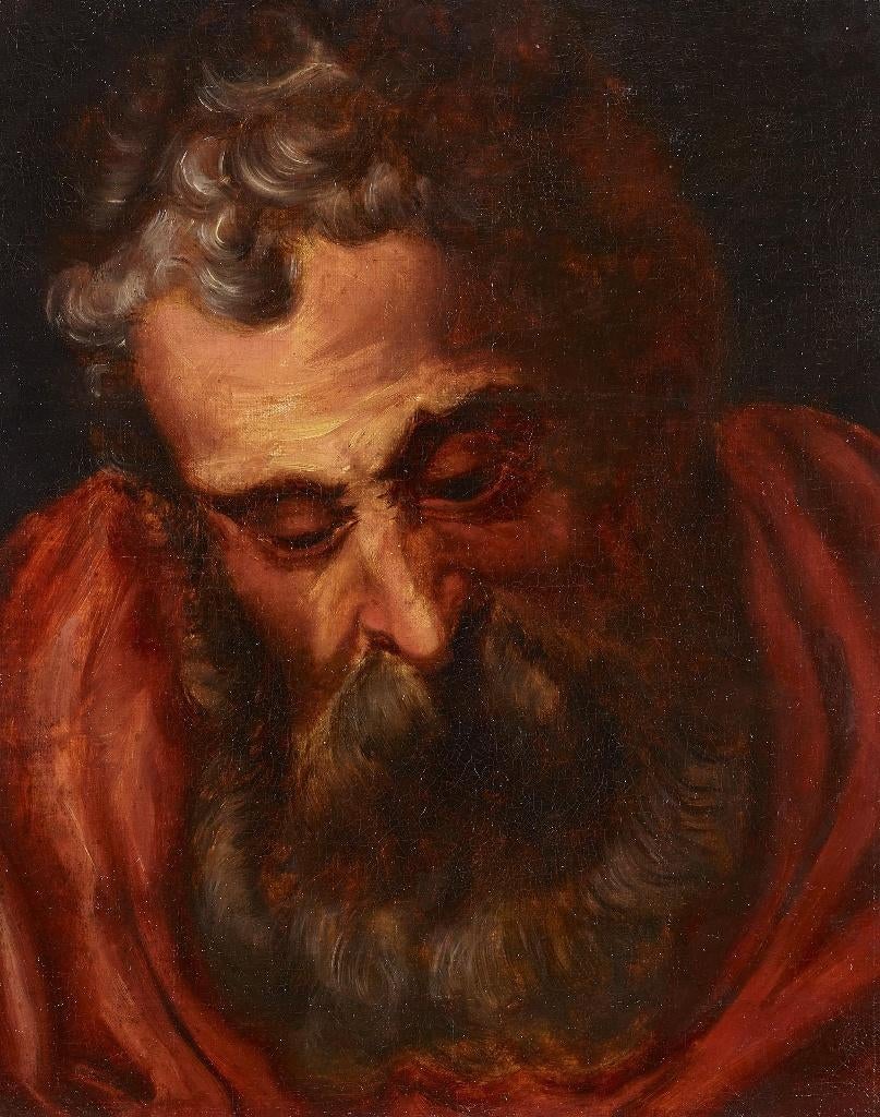 Frans Floris - Studie van een apostel, Ophalen of Verzenden
