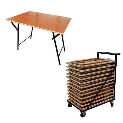 Aanbieding kar met 25 Tentamentafels Stabiel, Envoi, Neuf