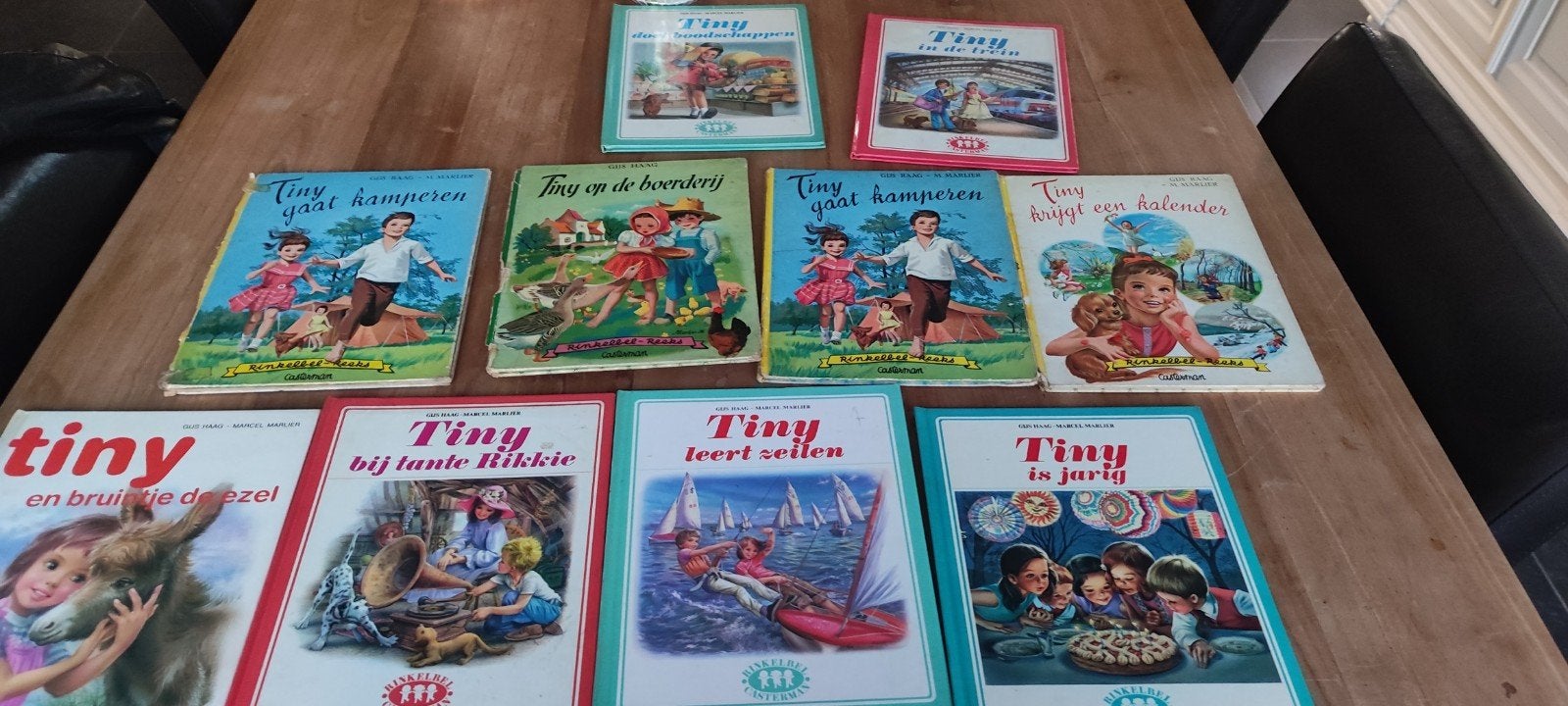 tiny boeken vintage 1954-1982, Boeken, Ophalen, Gelezen