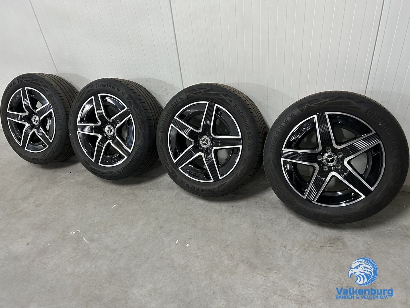 6mm! Originele Mercedes GLC W254 X254 C254 19 inch zwarte AM, 19 inch, Gebruikt, -, -