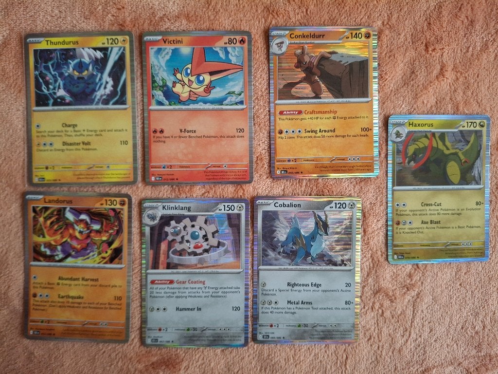 Black Bolt Pokémon kaarten te ruil., Hobby en Vrije tijd, Ophalen of Verzenden, Zo goed als nieuw, Meerdere kaarten, Foil