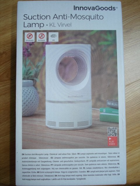 InnovaGoods anti muggen lamp, Verzenden, Nieuw, Overige typen