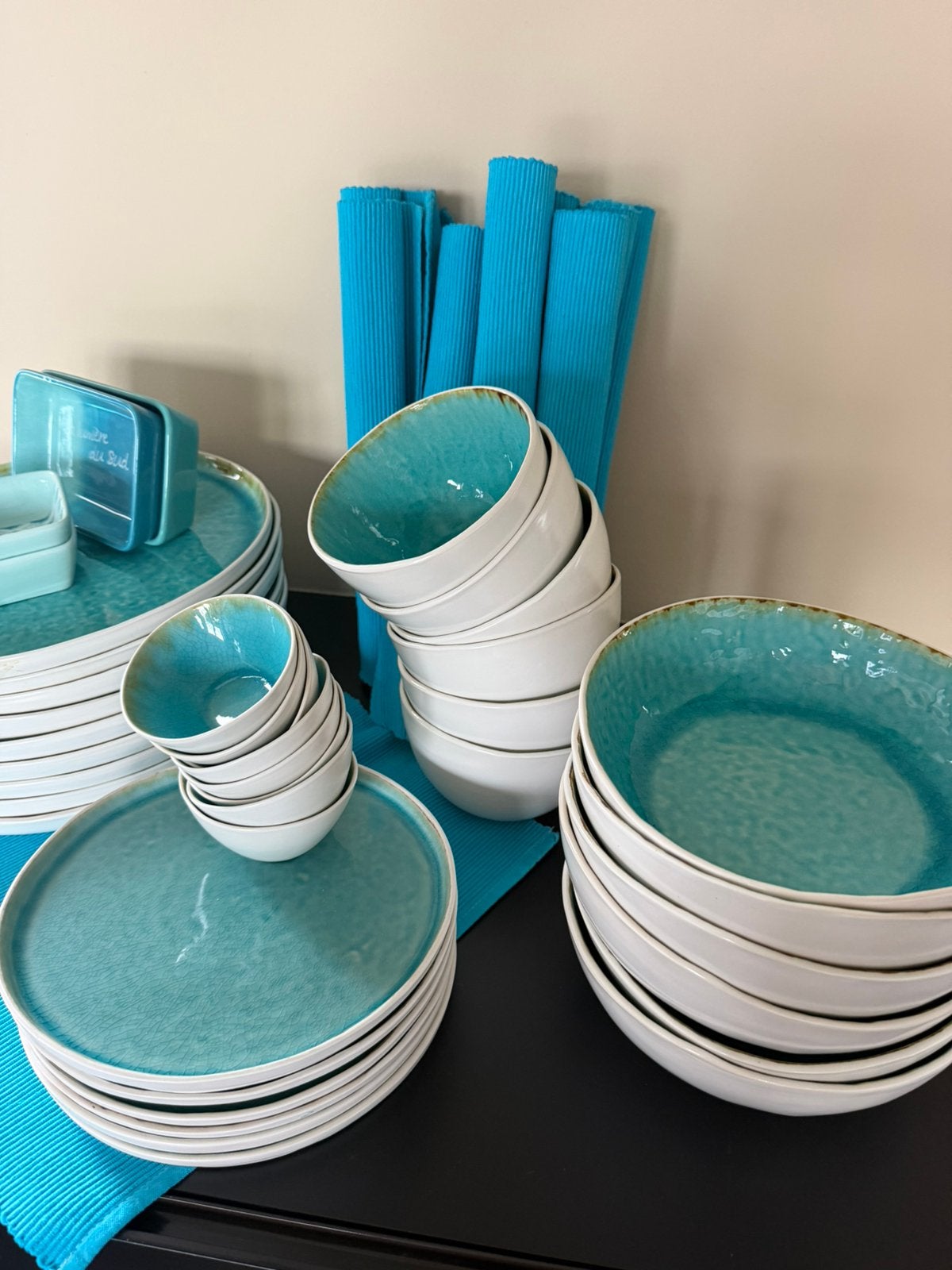 Servies cosy en trendy 39 stuks, Ophalen, Nieuw, Modern, Aardewerk