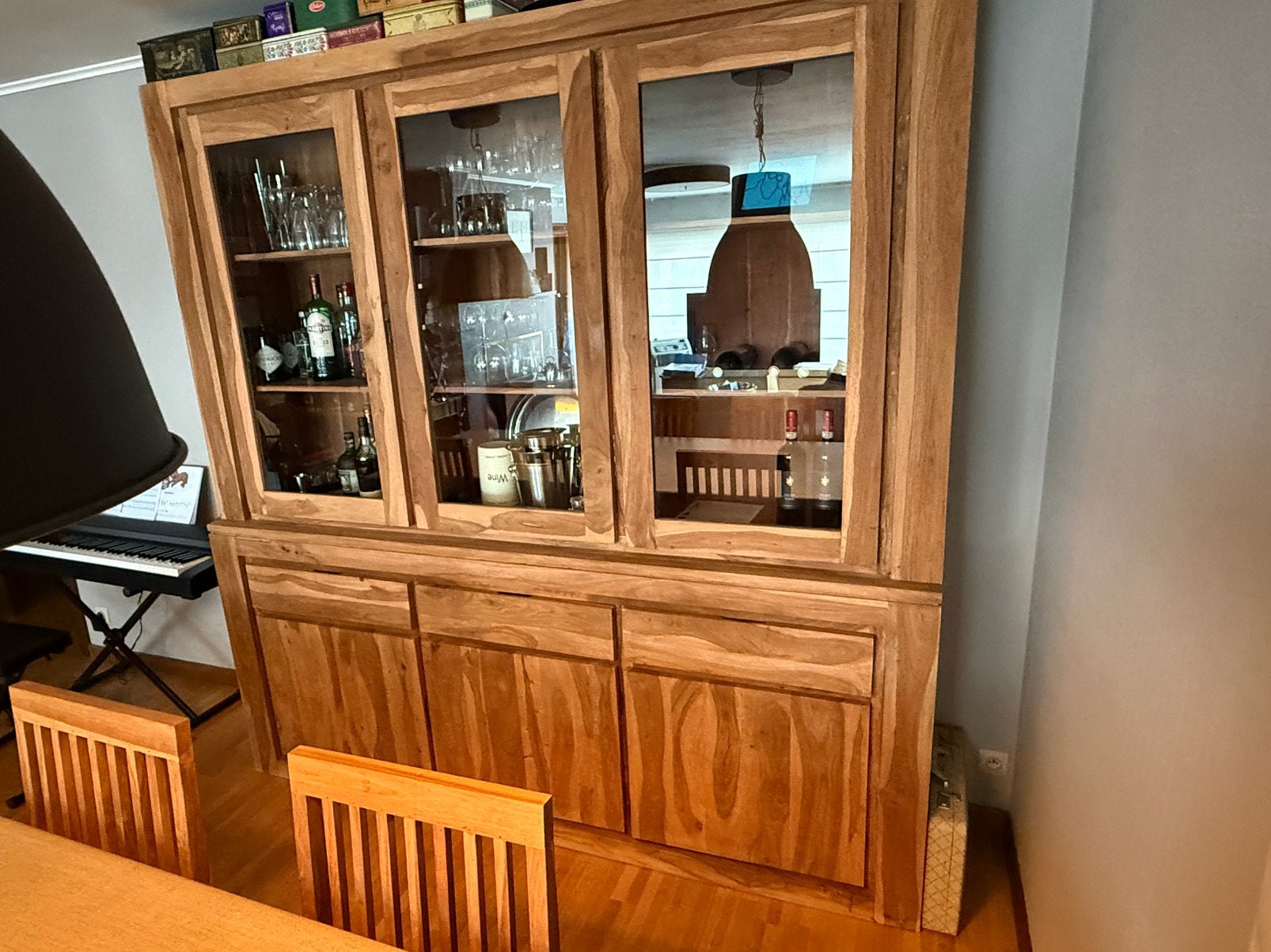 Eetkamer teak, Huis en Inrichting, Ophalen, Zo goed als nieuw