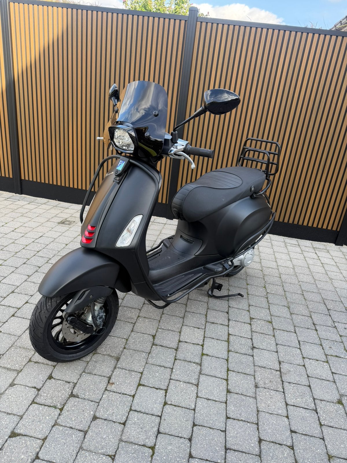 Vespa sprint B klasse, Ophalen