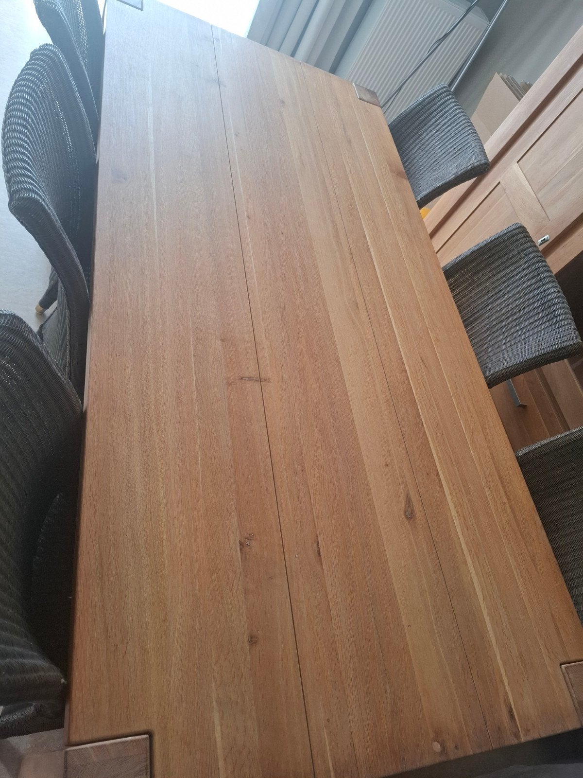 eiken tafel, Huis en Inrichting, Ophalen of Verzenden