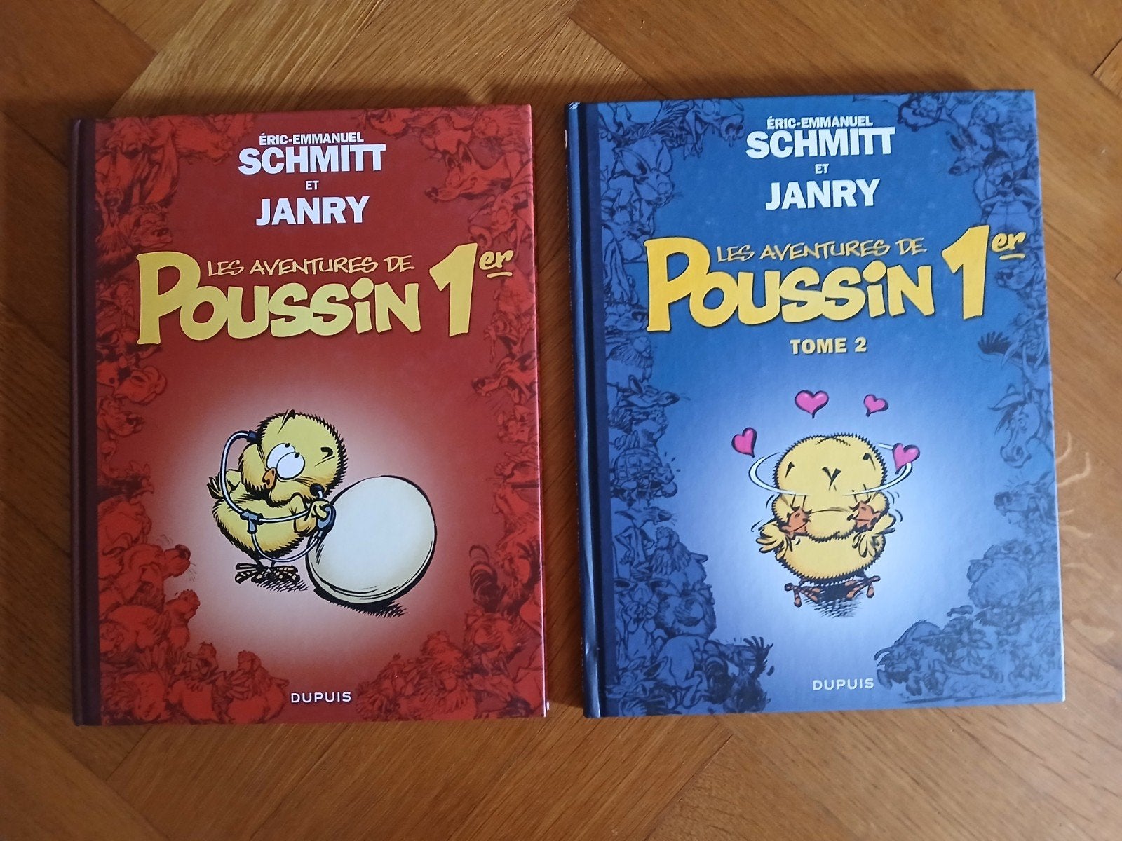 Les aventures de Poussin 1er Tomes 1 et 2 Schmitt Janry, Plusieurs BD, Enlèvement ou Envoi, Comme neuf