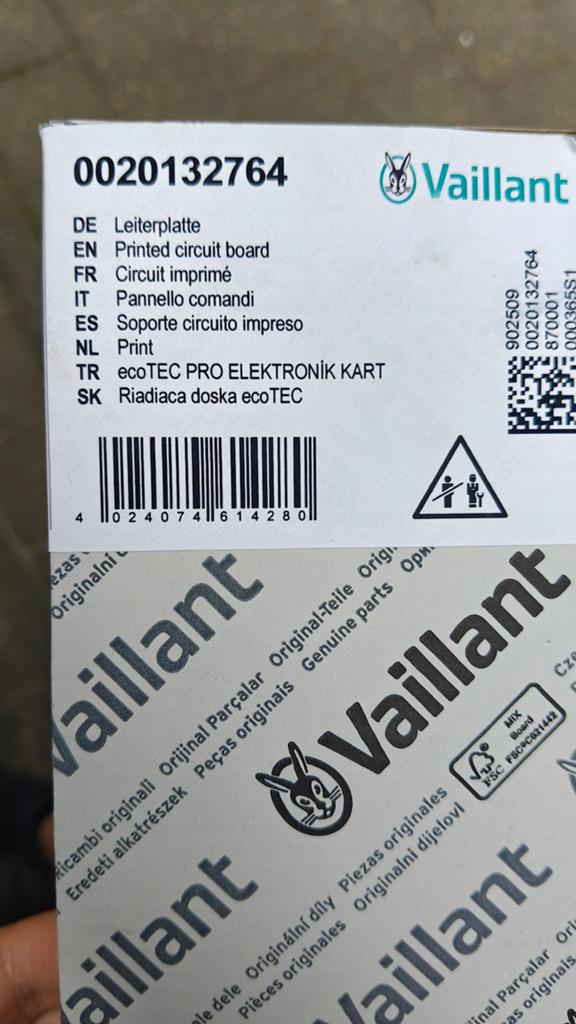 Vaillant Ecotec moederbord, Doe-het-zelf en Bouw, Ophalen of Verzenden