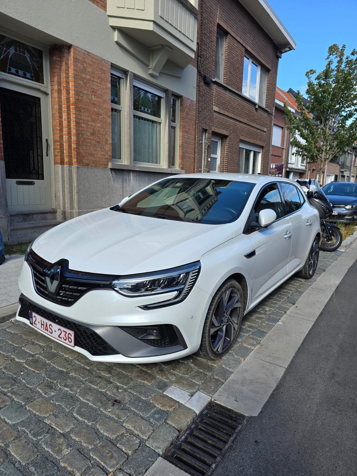 2021 Renault Megane 1.5 BLUE dCi RS LINE AUTOMAAT, Auto's, Stof, Wit, 5 deurs, Particulier