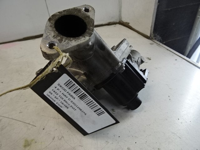 VANNE EGR Skoda Fabia II (5J) (01-2006/12-2014) (03G129637A), Mevr. I. Hauben, Utilisé, Skoda, Rue de l'Espoir 34 34
4030  GRIVEGNÉE, BE