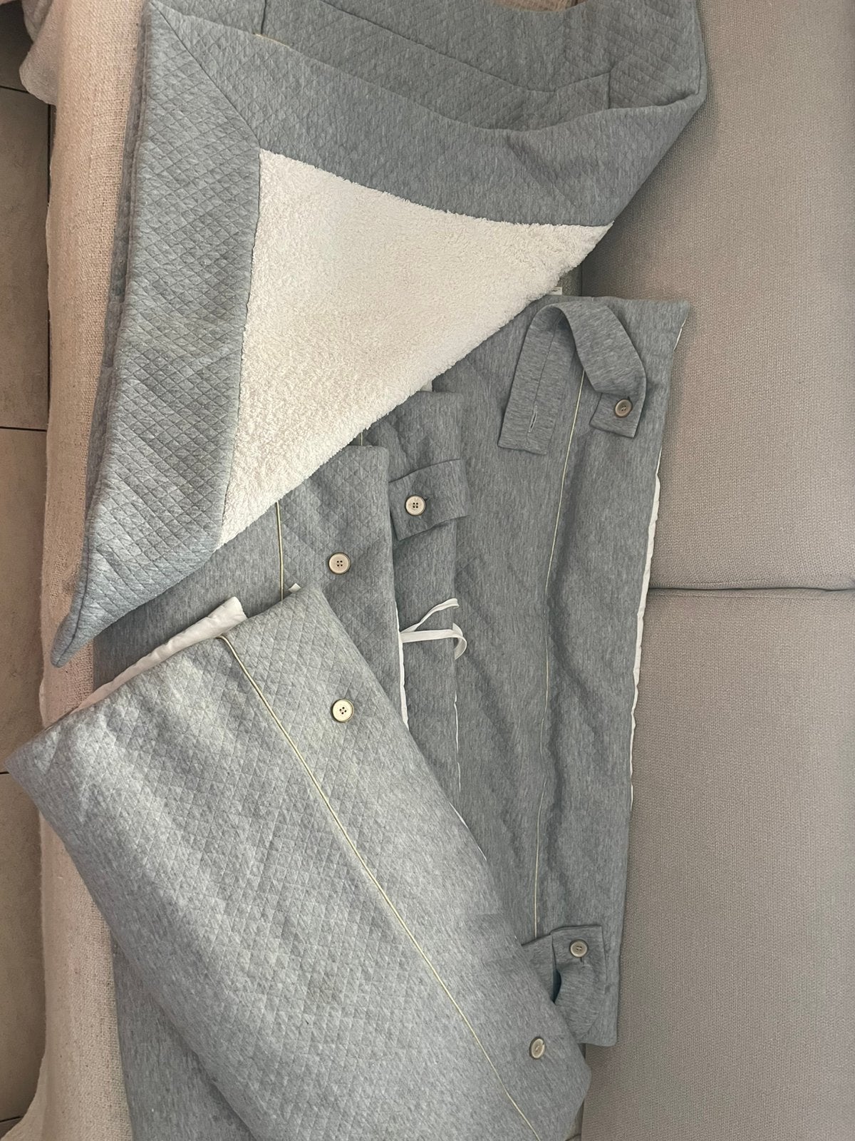 Parkomrander + parkligger van Charmi baby, Kinderen en Baby's, Babyparken, Ophalen, Gebruikt, Rechthoekig, Boxkleed