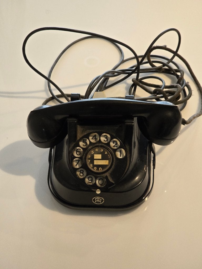 telefoon met draaischijf vintage, Telecommunicatie, Ophalen, Gebruikt, Met draaischijf