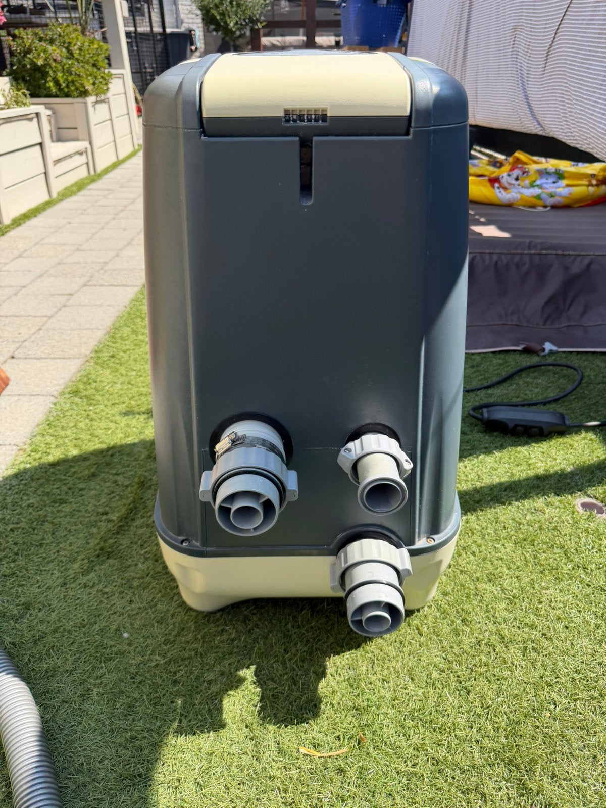 Jacuzzi Malidive Bestway pomp 2stuks, Ophalen, Gebruikt, Pomp