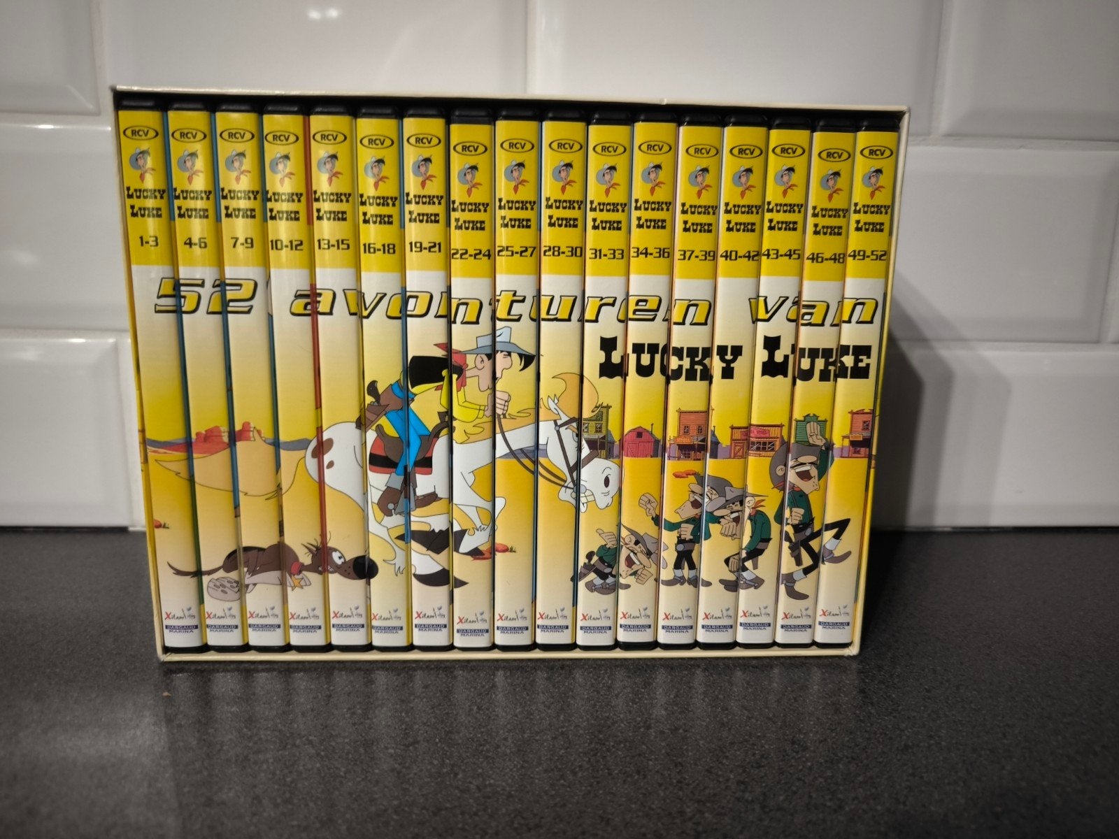 nieuwe volledige dvd collectie van Lucky Luke, Cd's en Dvd's, Ophalen of Verzenden