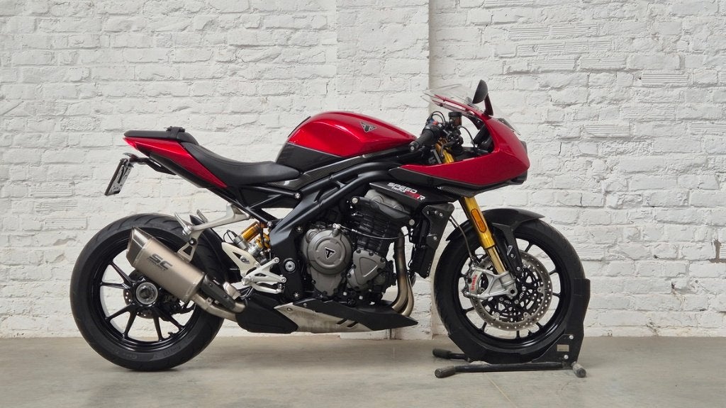 Triumph Speed Triple 1200 RR Öhlins SC Project @motomobilia, Permis Moto A, Entreprise, Occasion, Plus de 35 kW