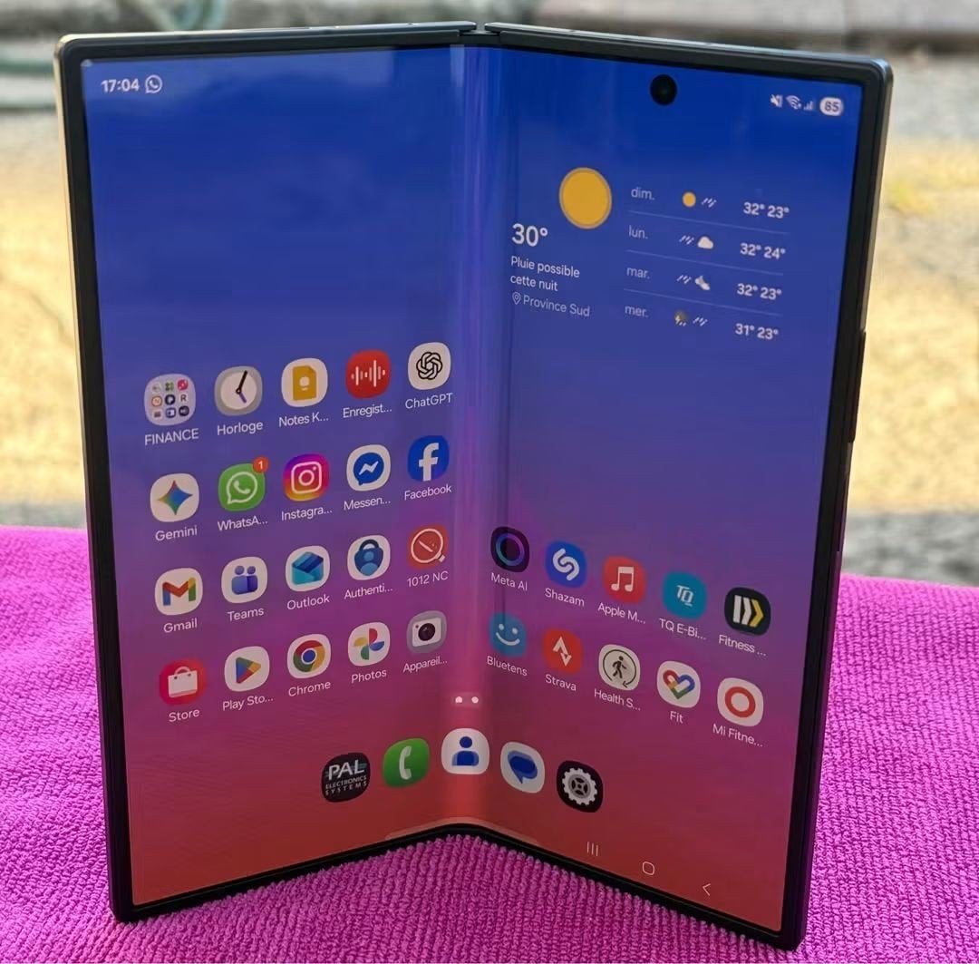 Samsung Galaxy Z Fold7 Noir – 256 Go – neuf – SAMSUNG CARE+, Télécoms, Téléphonie mobile | Samsung, Neuf, Galaxy Z Fold, 256 GB