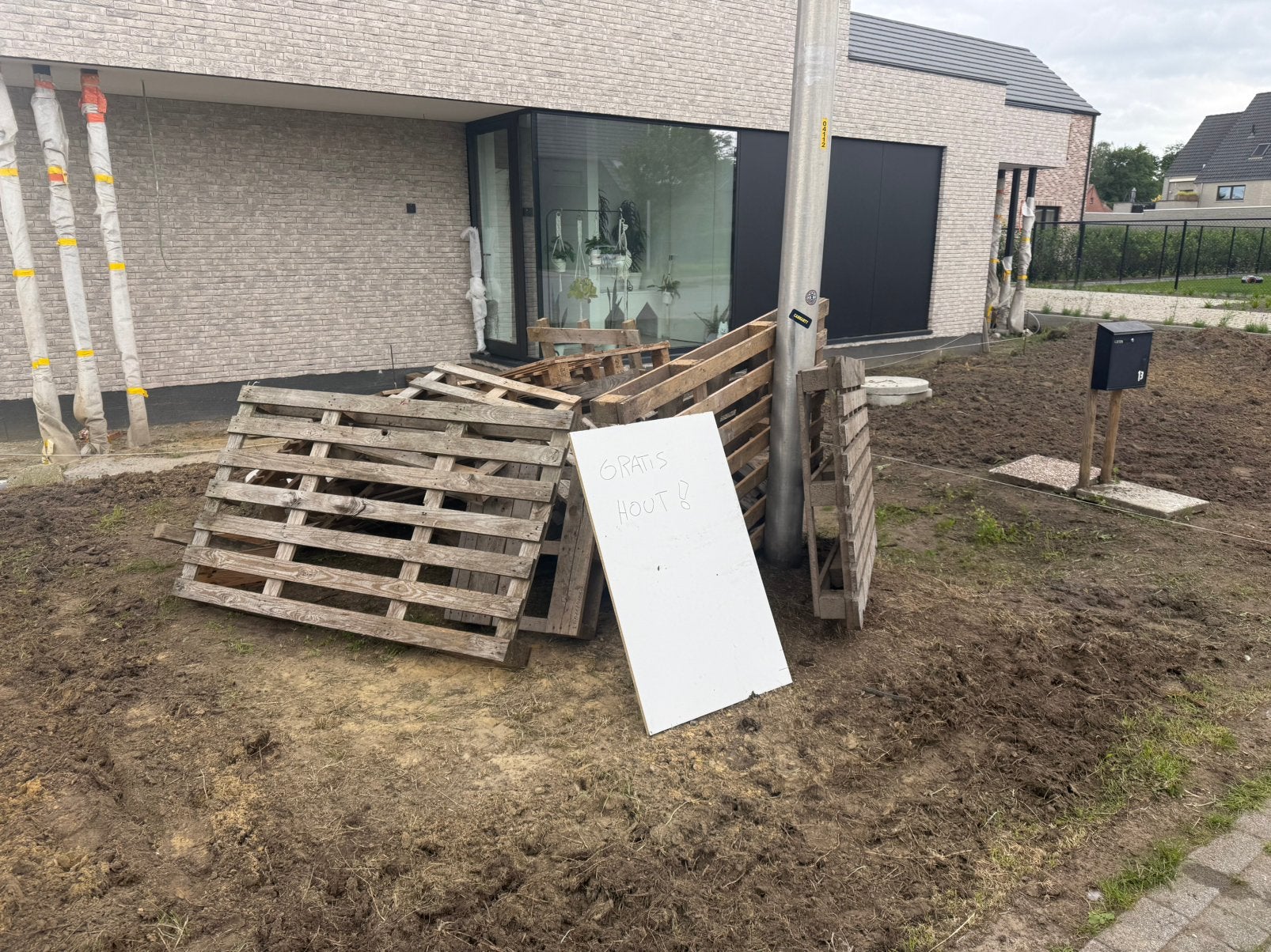GRATIS PALLETS, Tuin en Terras, Ophalen, Zo goed als nieuw