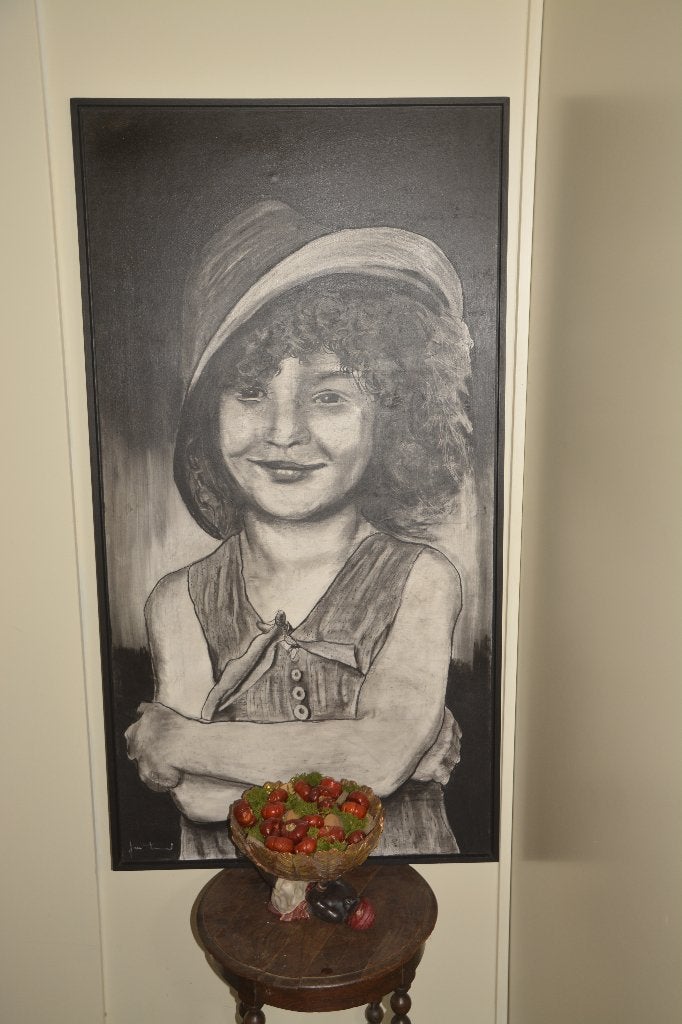 dessin au fusain, Antiquités & Art, Enlèvement, Dessin au fusain, Fait main