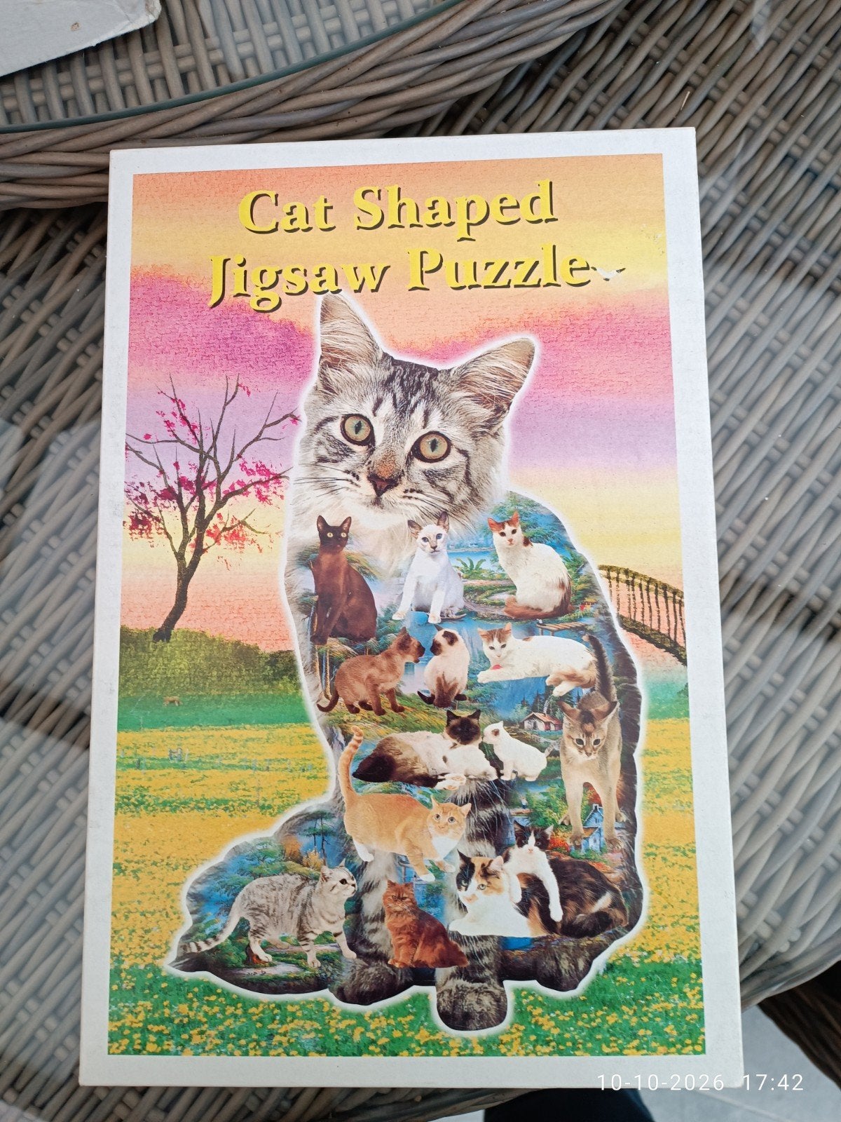 puzzel acme kat, Hobby en Vrije tijd, Ophalen, 500 t/m 1500 stukjes, Gebruikt, Legpuzzel