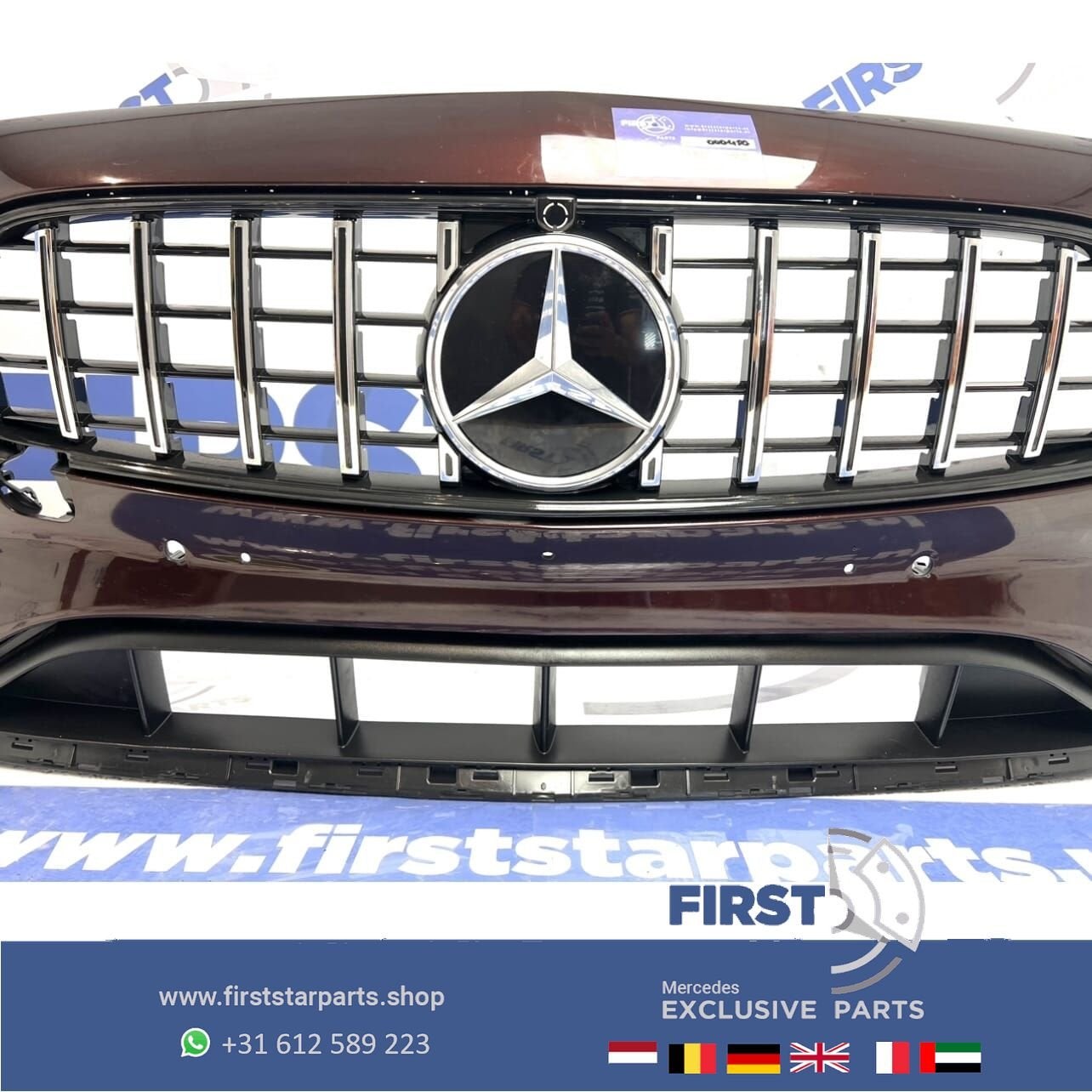 W213 BUMPER FACELIFT AMG VOORBUMPER PAARS E Klasse + Mercede, Auto-onderdelen, Gebruikt, -, Voor, Ophalen of Verzenden