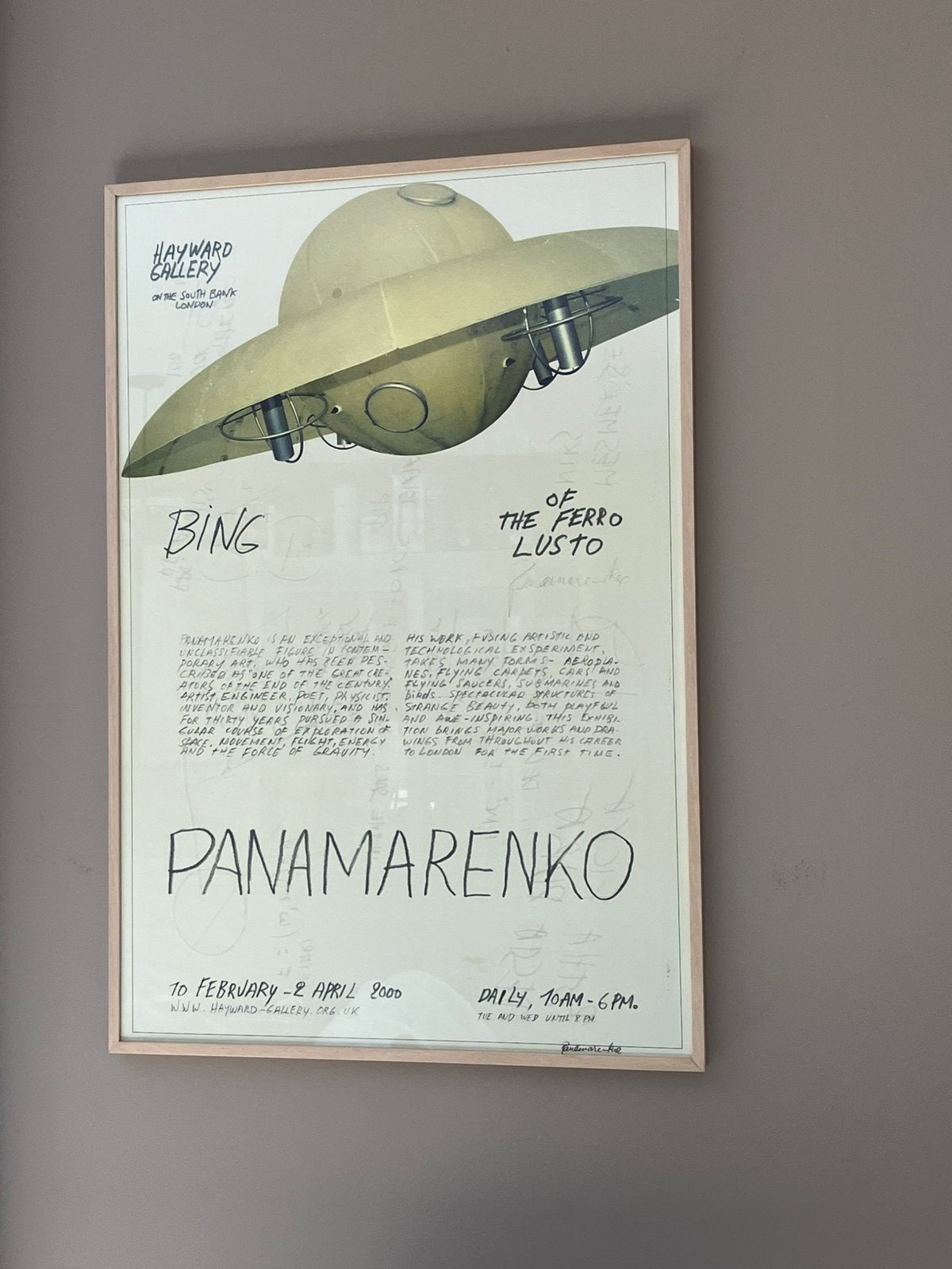 Panamarenko * Bing * Gesigneerd, Antiek en Kunst, Ophalen of Verzenden, Gesigneerd