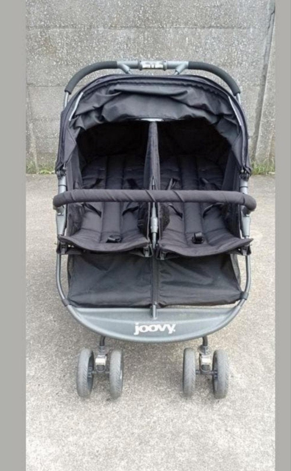 Buggy duo kinderwagen, Ophalen