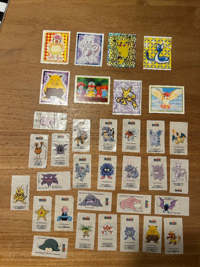 Pokémon stickers, Verzamelen, Ophalen of Verzenden