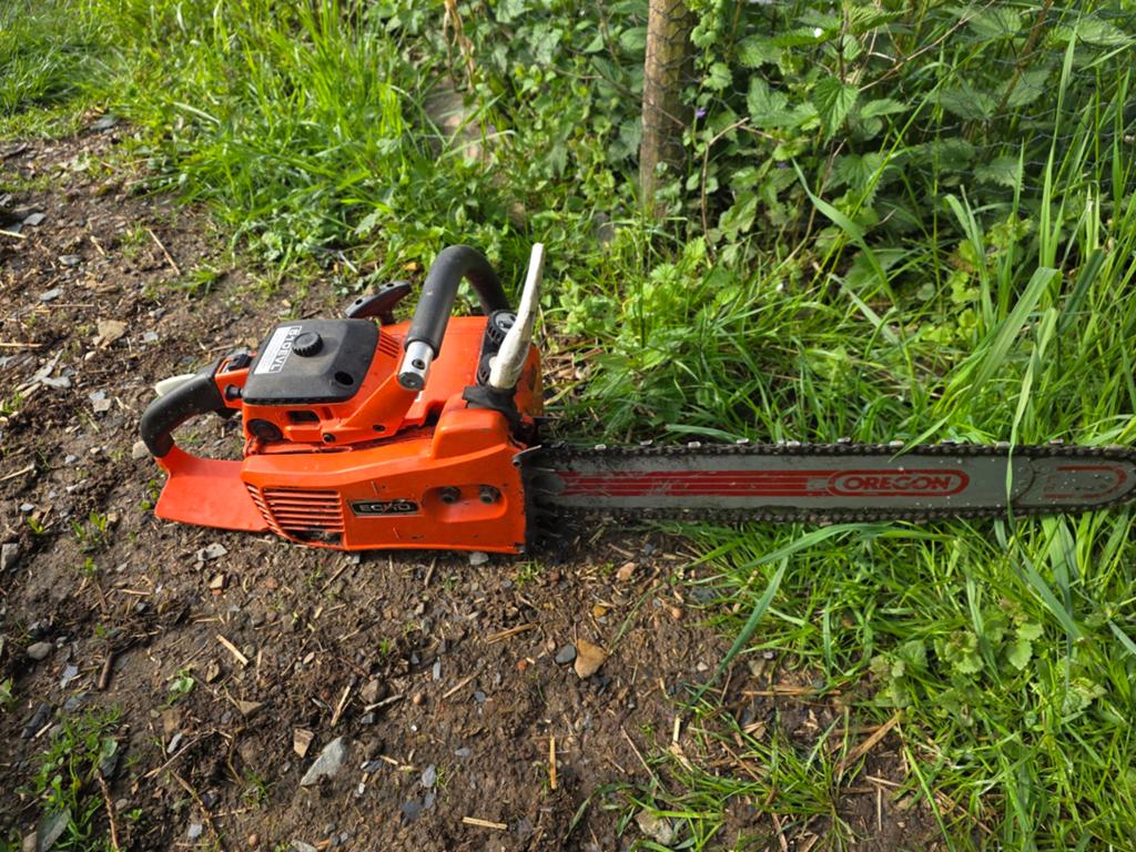 Echo kettingzaag model 510EVL., Tuin en Terras, Ophalen, Gebruikt, Benzine, Echo