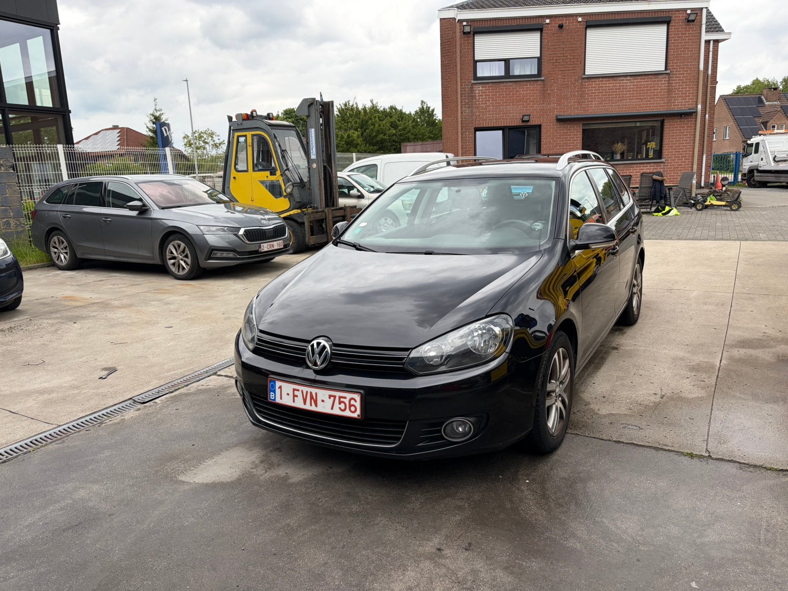 Golf variant 2011 benzine, Auto's, Euro 5, Stof, Zwart, Zwart