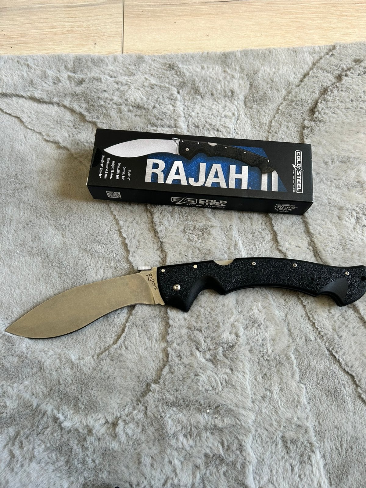Cold steel rajah 2, Ophalen of Verzenden, Zo goed als nieuw