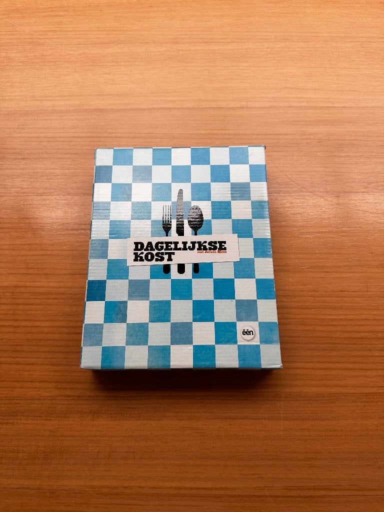Dagelijkse kost (reeks van 4 boeken in folder), Ophalen of Verzenden, Gelezen, Jeroen Meus, Nederland en België